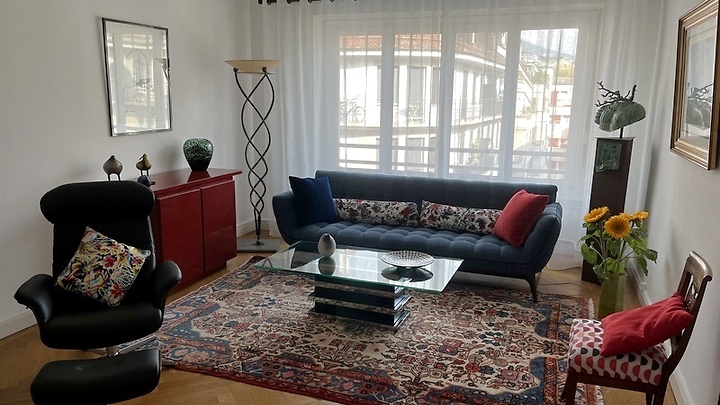 3½ Zimmer-Wohnung in Genève - Eaux-Vives, möbliert, auf Zeit